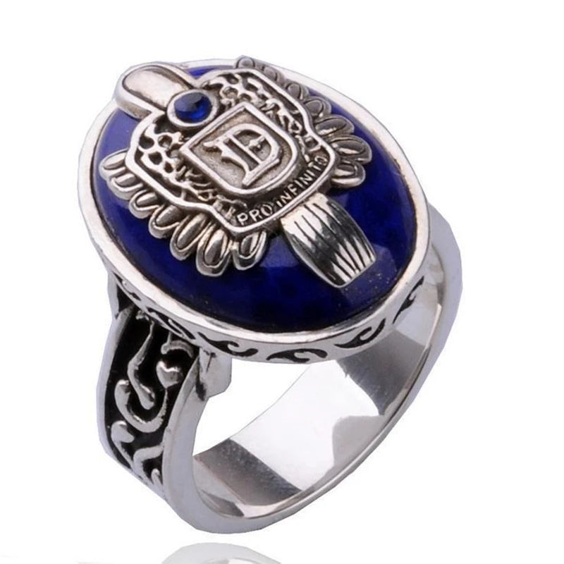 Anello in argento stile Damon Salvatore 